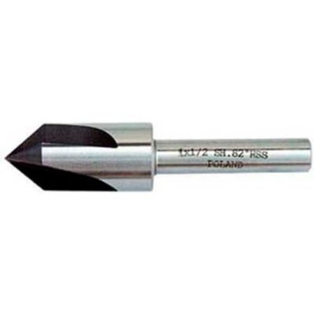 TOOLMEX CORP. HSS Import 4 Flute Machine Countersink, 60¬∞, 1-1/2" Dia. 5-658-6035